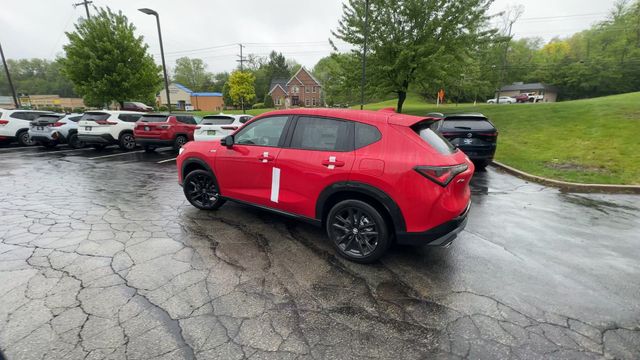 2026 Acura ADX A-Spec Advance Package Red at Spitzer Acura