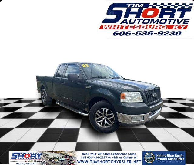 Aspen Green Clearcoat Metallic 2005 Ford F-150 XLT SuperCab SB Pickup Truck Rear-Wheel Drive 4-Speed Automatic Overdrive