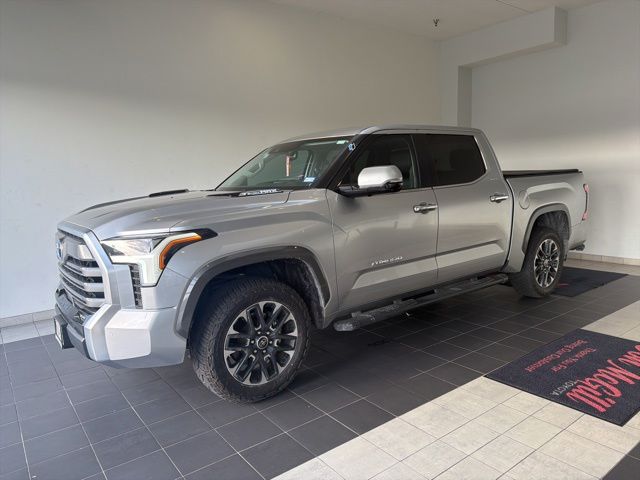 2024 Toyota Tundra Hybrid Limited Silver at Gullo Toyota