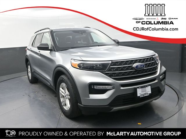 Silver Metallic 2024 Ford Explorer XLT AWD SUV / Crossover All-Wheel Drive Automatic