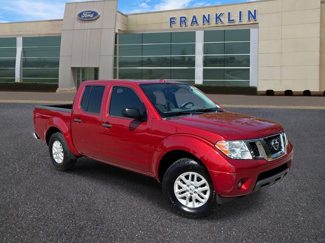 Lava Red 2018 Nissan Frontier SV V6 Crew Cab Pickup Truck 4X2 5-Speed Automatic Overdrive