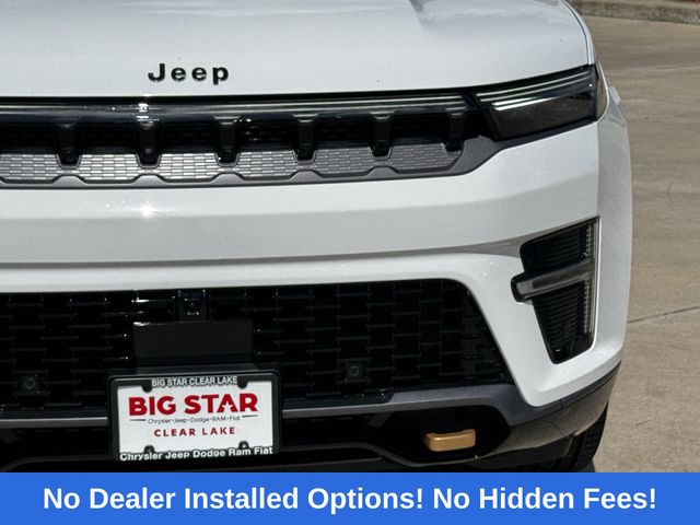 2026 Jeep Grand Wagoneer L  White at Texan Dodge Chrysler Jeep Ram