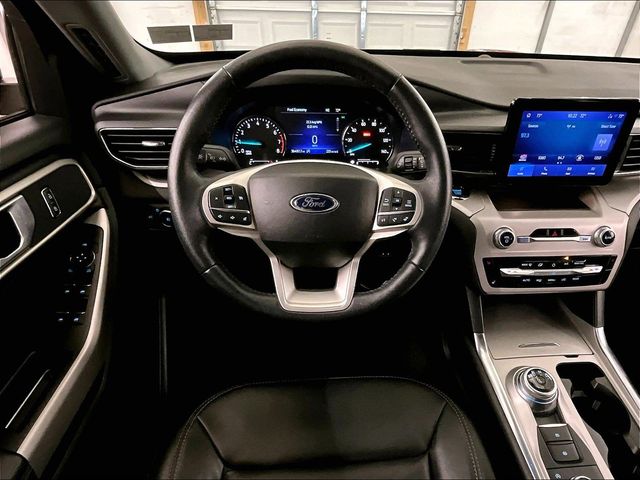 2023 Ford Explorer XLT Red at South Hills CDJR