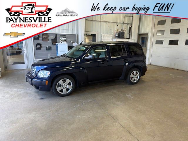 Imperial Blue Metallic 2009 Chevrolet HHR Wagon Front-Wheel Drive 4-Speed Automatic