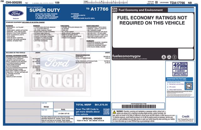 New 2026 White Ford 16FT FLATBED image 6