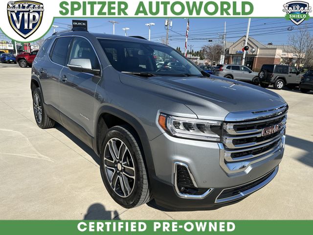 Sterling Metallic 2023 GMC Acadia SLT FWD SUV / Crossover Front-Wheel Drive 9-Speed Automatic