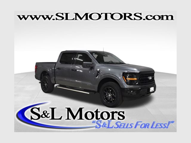 Carbonized Gray Metallic 2025 Ford F-150 Pickup Truck Four-Wheel Drive Automatic