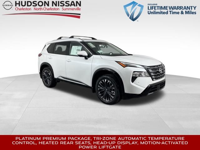 2025 Everest White Pearl Nissan Rogue Platinum FWD SUV