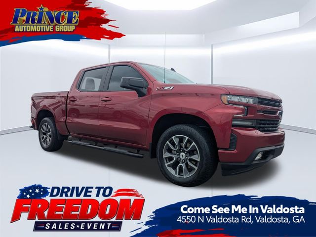 Cherry Red Tintcoat 2021 Chevrolet Silverado 1500 RST Crew Cab 4WD Pickup Truck Four-Wheel Drive Automatic