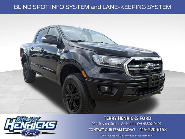 Shadow Black Metallic 2021 Ford Ranger Pickup Truck Four-Wheel Drive Automatic