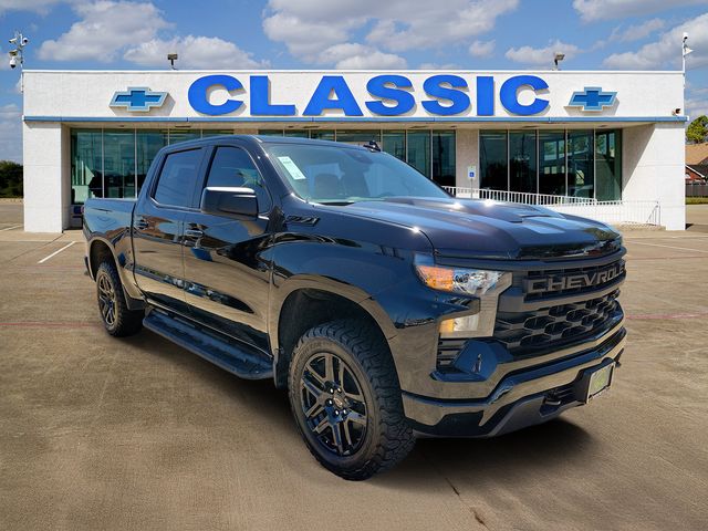 Black 2024 Chevrolet Silverado 1500 Pickup Truck Four-Wheel Drive Automatic