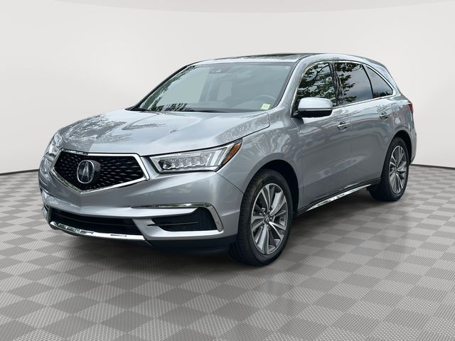 Silver 2018 Acura MDX SUV / Crossover All-Wheel Drive 9-Speed Automatic