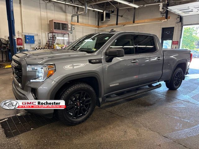 Gray 2019 GMC Sierra 1500 Pickup Truck Four-Wheel Drive 8-Speed Automatic