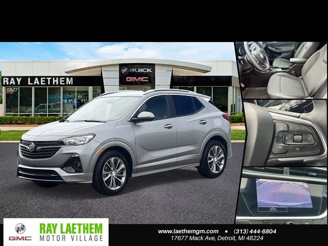 Moonstone Gray Metallic 2023 Buick Encore GX SUV / Crossover Front-Wheel Drive Continuously Variable Transmission