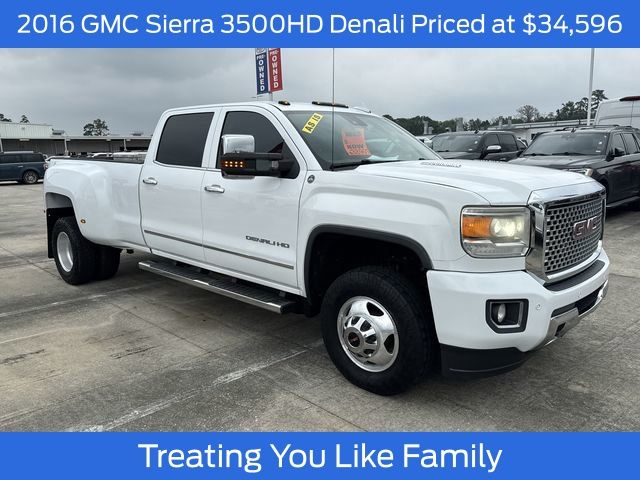 2016 GMC Sierra 3500HD Denali Crew Cab LB DRW 4WD