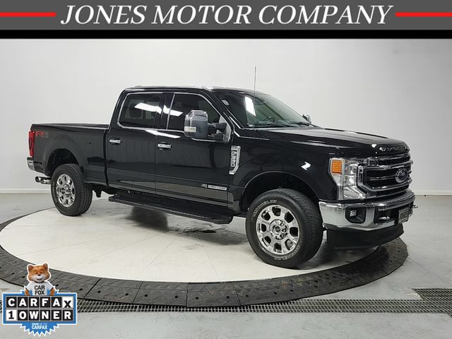 Agate Black Metallic 2022 Ford F-350 Super Duty Pickup Truck Four-Wheel Drive 10-Speed Automatic