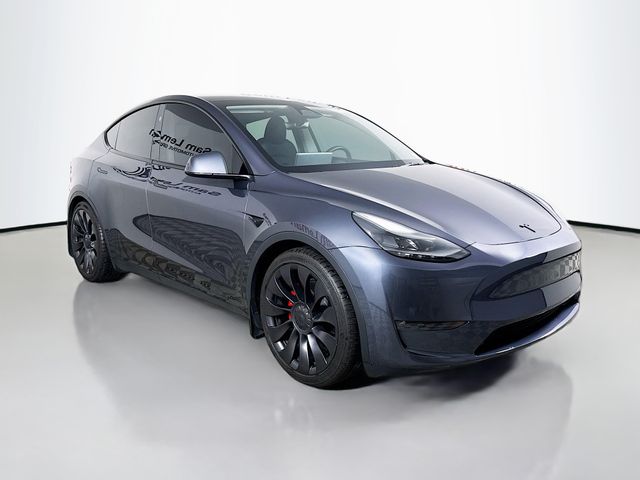 Midnight Silver Metallic 2023 Tesla Model Y Performance AWD SUV / Crossover All-Wheel Drive 1-Speed Automatic