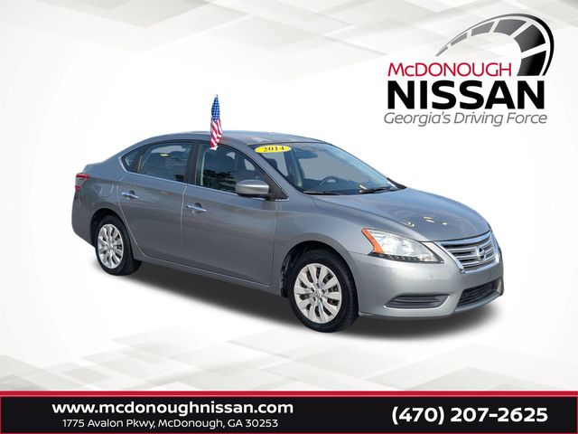 Magnetic Gray 2014 Nissan Sentra Sedan Front-Wheel Drive Continuously Variable Transmission
