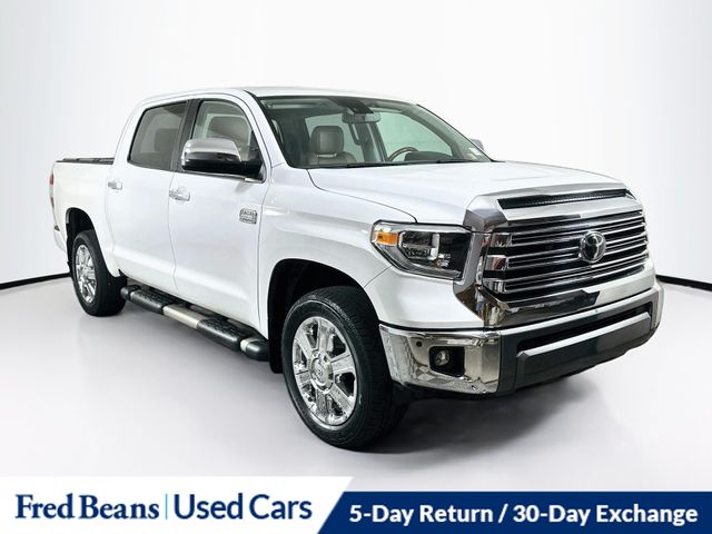 Super White 2020 Toyota Tundra Pickup Truck Four-Wheel Drive 6-Speed Automatic