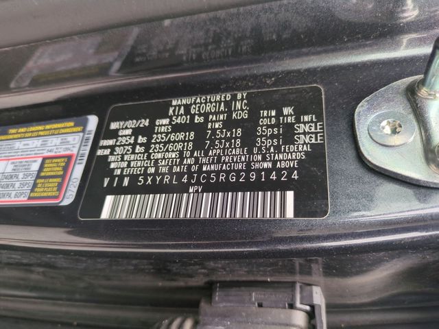 used 2024 Kia Sorento car, priced at $25,980