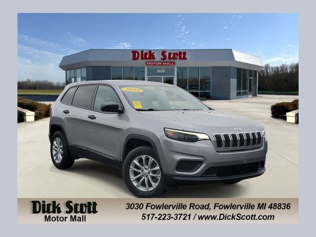 Silver 2021 Jeep Cherokee SUV / Crossover 9-Speed Automatic