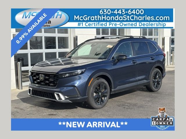 Still Night Pearl 2023 Honda CR-V Hybrid Sport Touring AWD SUV / Crossover All-Wheel Drive Continuously Variable Transmission