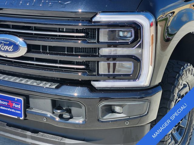 2025 Agate Black Metallic Ford Super Duty F-250 SRW Platinum 4X4 Truck