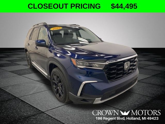 Black (Obsidian) 2025 Honda Pilot SUV / Crossover All-Wheel Drive Automatic