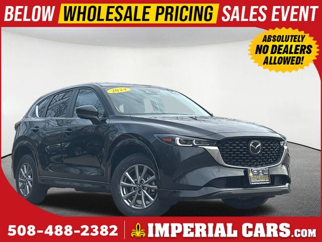 Jet Black Mica 2024 Mazda CX-5 2.5 S Select AWD SUV / Crossover All-Wheel Drive 6-Speed Automatic