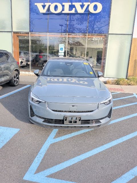 Thunder Metallic 2024 Polestar 2 Longe Range Single Motor FWD Sedan Rear-Wheel Drive 1-Speed Automatic