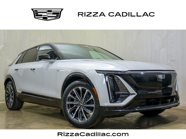 Crystal White 2025 Cadillac LYRIQ SUV / Crossover All-Wheel Drive 1-Speed Automatic
