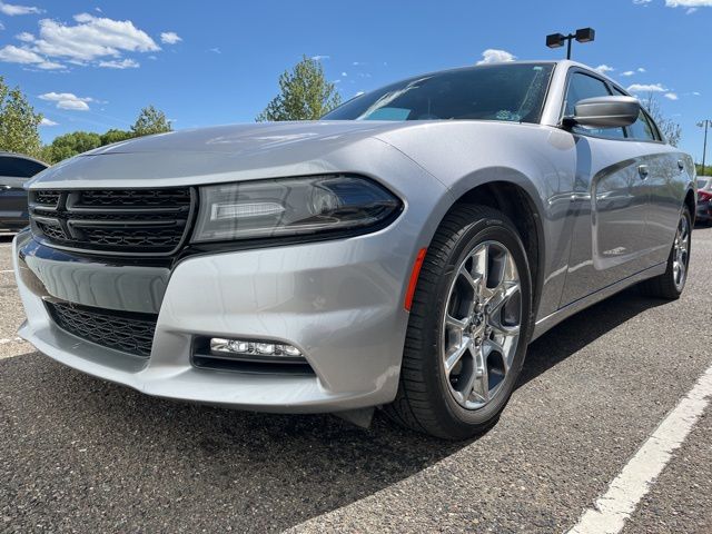 Billet Silver Metallic Clearcoat 2015 Dodge Charger SXT AWD Sedan All-Wheel Drive 8-Speed Automatic