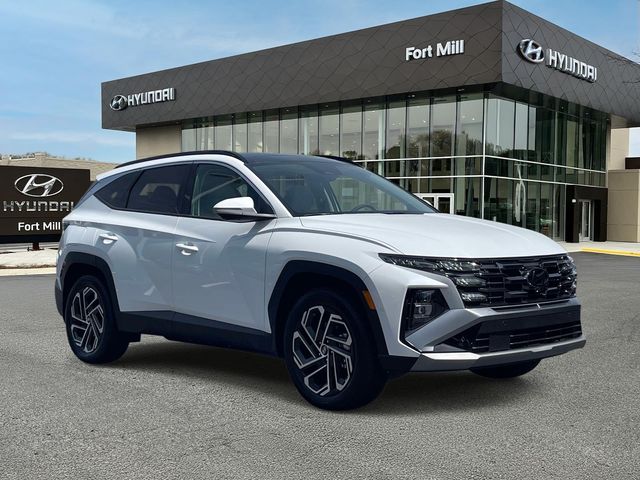 Creamy White Pearl 2026 Hyundai Tucson Hybrid Plug-In Limited AWD SUV / Crossover All-Wheel Drive 6-Speed Automatic