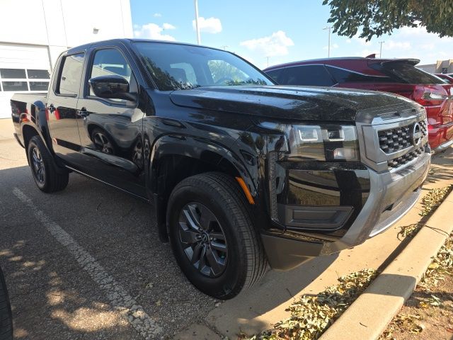 Super Black 2026 Nissan Frontier Pickup Truck Four-Wheel Drive 9-Speed Automatic Overdrive