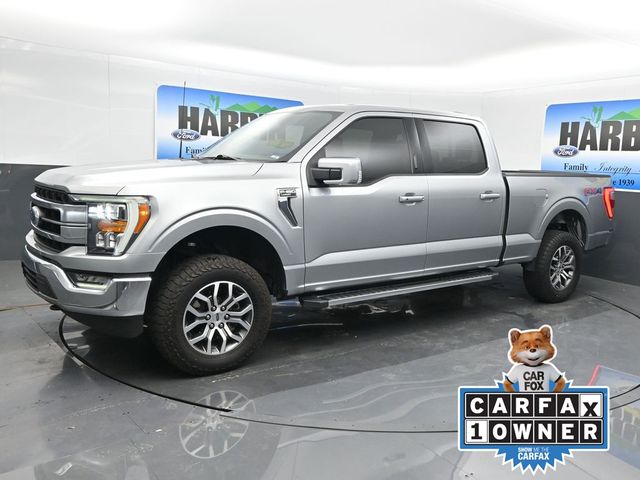Silver Metallic 2022 Ford F-150 Pickup Truck Four-Wheel Drive Automatic