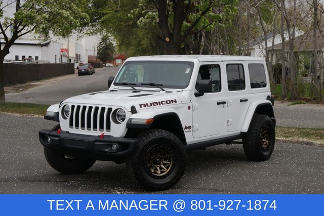 Bright White Clearcoat 2018 Jeep Wrangler Unlimited Rubicon 4WD SUV / Crossover Four-Wheel Drive 8-Speed Automatic