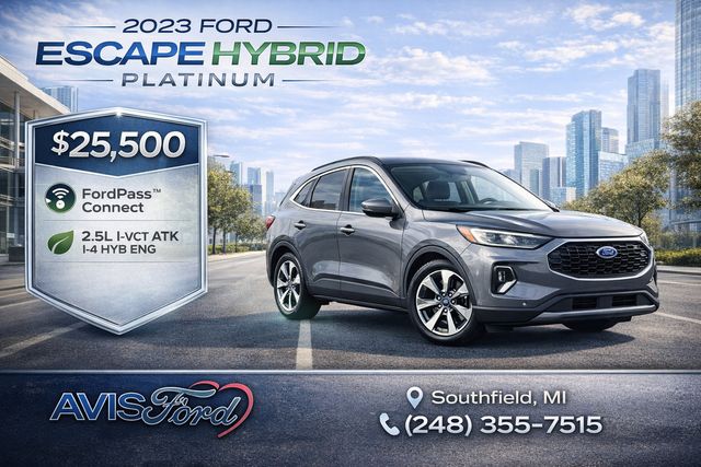 2023 Ford Escape Hybrid Platinum AWD