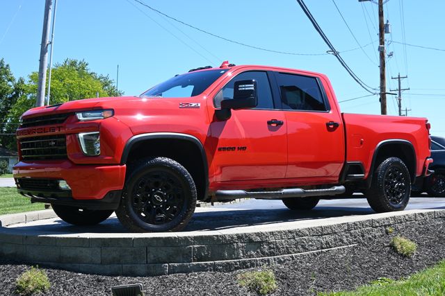 Red Hot 2022 Chevrolet Silverado 2500HD LTZ Crew Cab 4WD Pickup Truck Four-Wheel Drive Automatic