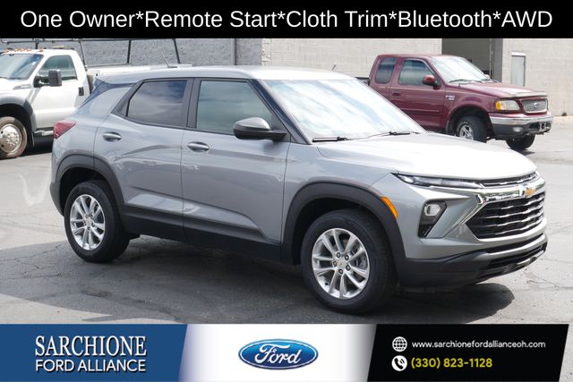 Sterling Gray Metallic 2025 Chevrolet Trailblazer SUV / Crossover Four-Wheel Drive 9-Speed Automatic
