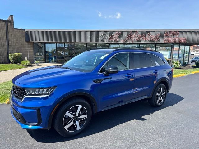 Sapphire Blue 2021 Kia Sorento S FWD SUV / Crossover Front-Wheel Drive 8-Speed Automatic