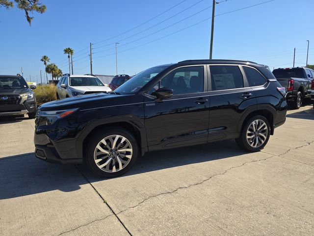 Crystal Black Silica 2025 Subaru Forester Hybrid Touring AWD SUV / Crossover All-Wheel Drive Continuously Variable Transmission