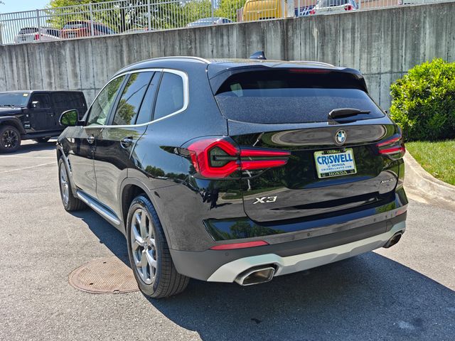 used 2023 BMW X3 car, priced at $33,993