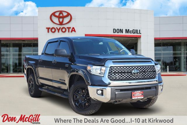 Midnight Black Metallic 2020 Toyota Tundra Pickup Truck Four-Wheel Drive 6-Speed Automatic