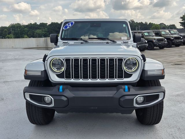 Used 2024 Silver Jeep Sahara 4xe image 2