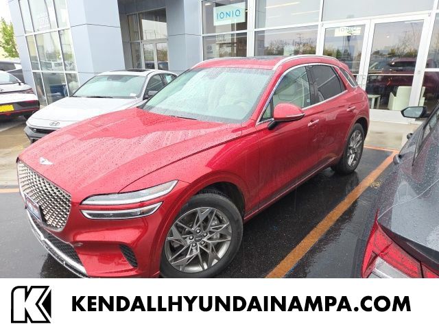 Red 2025 Genesis GV70 2.5T Standard AWD SUV / Crossover All-Wheel Drive 8-Speed Automatic