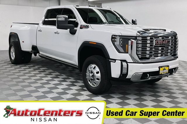 Summit White 2024 GMC Sierra 3500HD Pickup Truck Four-Wheel Drive Automatic