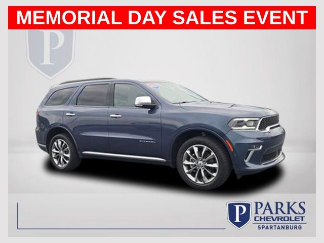 Blue Pearl 2021 Dodge Durango Citadel AWD SUV / Crossover All-Wheel Drive 8-Speed Automatic