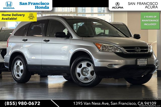 Alabaster Silver Metallic 2011 Honda CR-V SUV / Crossover Front-Wheel Drive 5-Speed Automatic