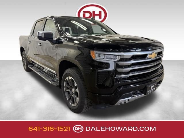 Black 2024 Chevrolet Silverado 1500 Pickup Truck Four-Wheel Drive Automatic