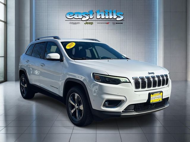 Bright White Clearcoat 2019 Jeep Cherokee Limited 4WD SUV / Crossover Four-Wheel Drive 9-Speed Automatic